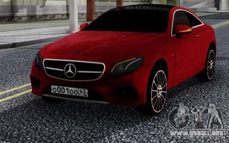 Mercedes-Benz E400 W213 Coupe RED para GTA San Andreas