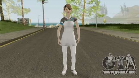 Kara With Cyberlife Uniform From Detroit Becomes para GTA San Andreas
