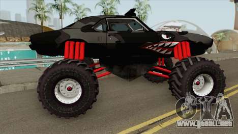 Pontiac Firebird Monster Truck Shark 1968 para GTA San Andreas