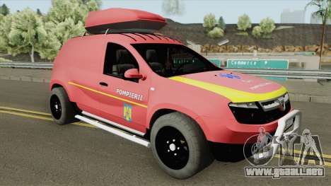 Dacia Duster - Pompierii 2010 para GTA San Andreas