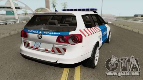 Volkswagen Passat Variant Magyar Rendorseg para GTA San Andreas