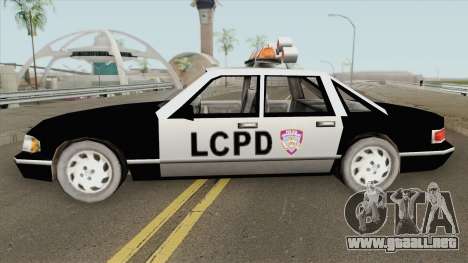 Police Car GTA III para GTA San Andreas