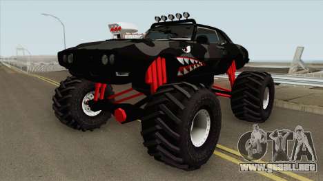 Pontiac Firebird Monster Truck Shark 1968 para GTA San Andreas