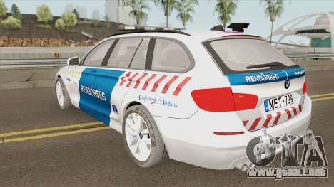 BMW 530d Magyar Rendorseg para GTA San Andreas