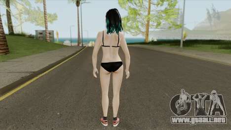 Samantha Black Bikini para GTA San Andreas