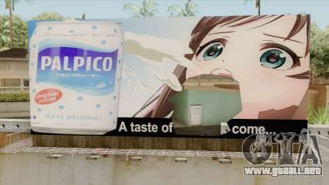 Kizuna AI Breakable Billboard para GTA San Andreas
