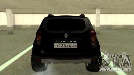 Renault Duster Soft Offroad para GTA San Andreas