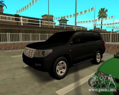 Toyota Land Cruiser 200 2009 Arab para GTA San Andreas