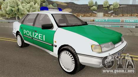 Ford Scorpio German Police para GTA San Andreas