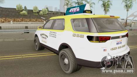 Vapid Scout Taxi V3 GTA V para GTA San Andreas