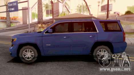 Chevrolet Tahoe 2015 SA Style para GTA San Andreas