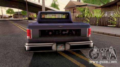Bobcat GTA VC para GTA San Andreas
