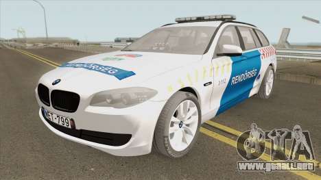 BMW 530d Magyar Rendorseg para GTA San Andreas