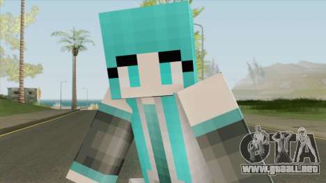 Hatsune Miku (Minecraft) para GTA San Andreas