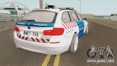 BMW 530d Magyar Rendorseg para GTA San Andreas