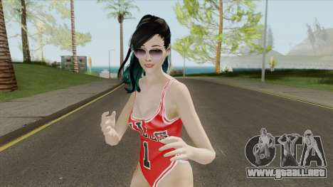 Samantha Bulls Swimsuit para GTA San Andreas