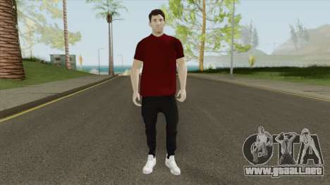 Lionel Andres Messi In Casual Clothes para GTA San Andreas