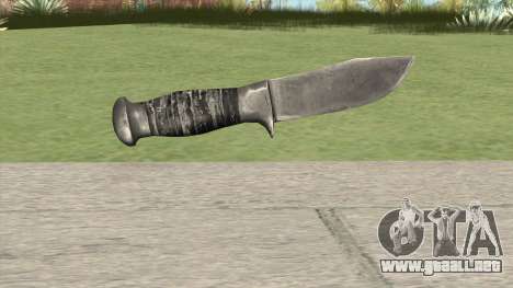 Knife HQ para GTA San Andreas