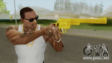 Golden Revolver para GTA San Andreas