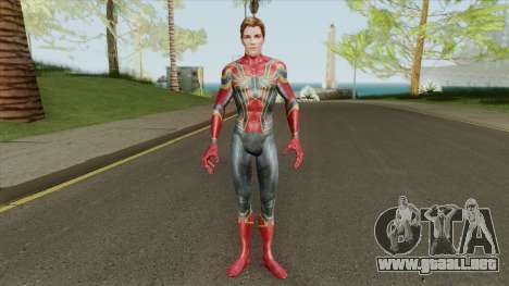 Iron Spider Unmasked From Spiderman Unlimited para GTA San Andreas