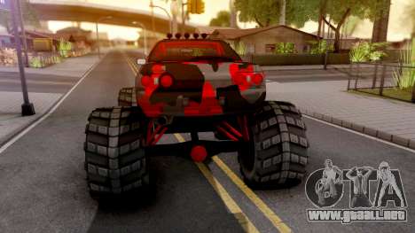 Nissan Skyline R32 Monster Truck Camo v2 para GTA San Andreas