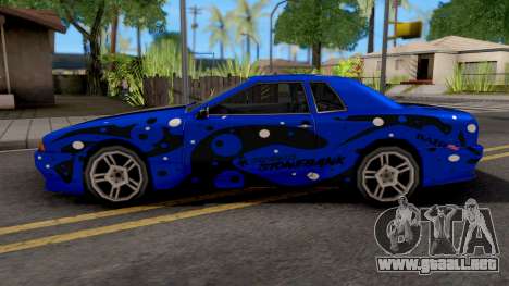 Blue Elegy Paintjob para GTA San Andreas