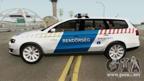 Volkswagen Passat Variant Magyar Rendorseg para GTA San Andreas