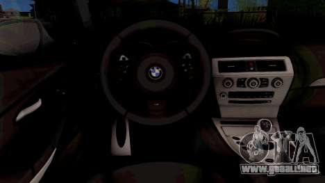 BMW M6 E63 2010 para GTA San Andreas