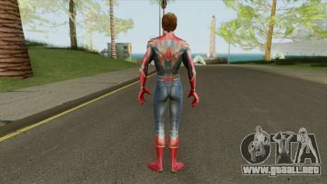 Iron Spider Unmasked From Spiderman Unlimited para GTA San Andreas