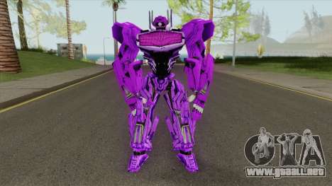 Shockwave Transformers WFC para GTA San Andreas