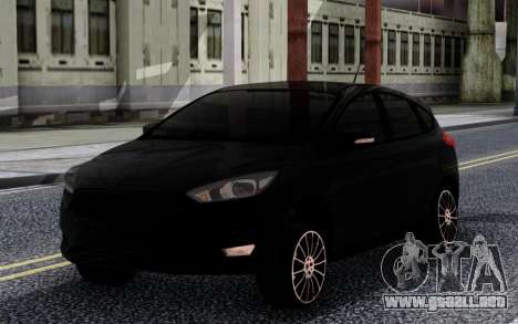 Ford Focus 3 Hatchback Stance para GTA San Andreas