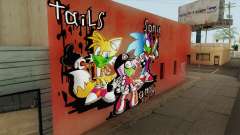 Sonic Wall Graffiti para GTA San Andreas