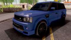 Land Rover Range Rover Sport Blue para GTA San Andreas