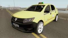 Dacia Logan 2 - Taxi Valentin 2016 para GTA San Andreas
