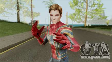 Iron Spider Unmasked From Spiderman Unlimited para GTA San Andreas