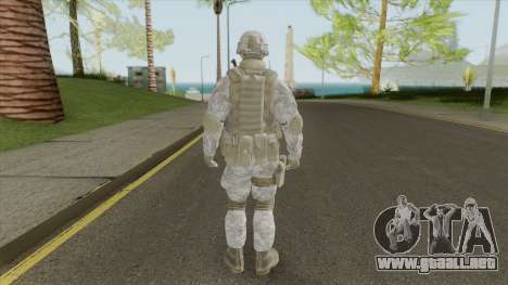 The Damned 33rd Soldier V2 (Spec Ops: The Line) para GTA San Andreas