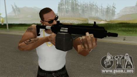 Carbine Rifle GTA V Grip (Box Clip) para GTA San Andreas