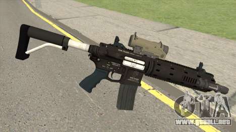 Carbine Rifle GTA V V2 (Flashlight, Tactical) para GTA San Andreas