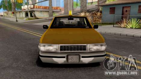 Taxi GTA III Xbox para GTA San Andreas