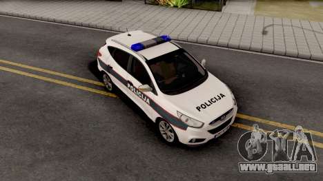 Hyunday IX35 Policija Bih para GTA San Andreas