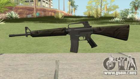 M16A2 Partial Jungle Camo (Stock Mag) para GTA San Andreas