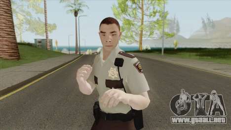 Arklay County Sheriff V1 Resident Evil 2 Remake para GTA San Andreas