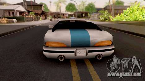 Banshee GTA III Xbox para GTA San Andreas