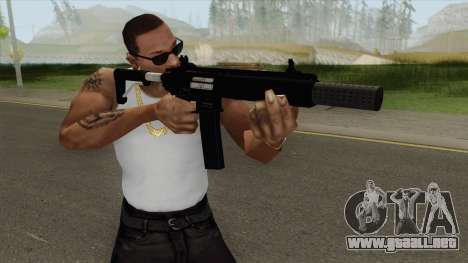 Carbine Rifle GTA V Silenced (Extended Clip) para GTA San Andreas