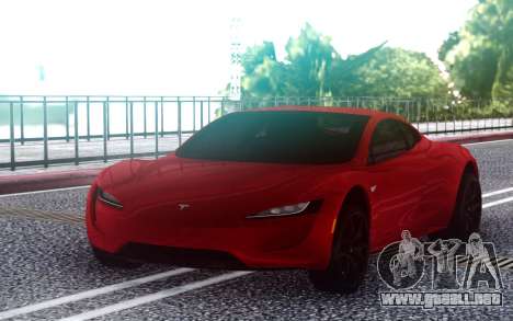 Tesla Roadster 2020 para GTA San Andreas