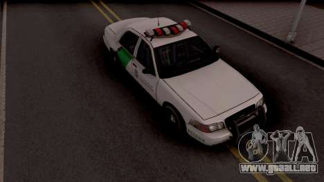 Ford Crown Victoria Border Patrol SA Style para GTA San Andreas