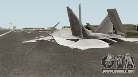F-22 Raptor para GTA San Andreas