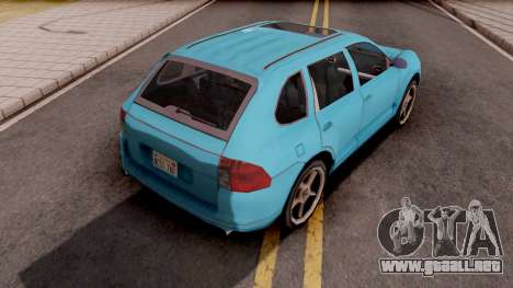 Porsche Cayenne 2006 para GTA San Andreas