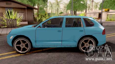 Porsche Cayenne 2006 para GTA San Andreas