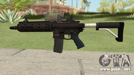 Carbine Rifle GTA V V2 (Flashlight, Tactical) para GTA San Andreas